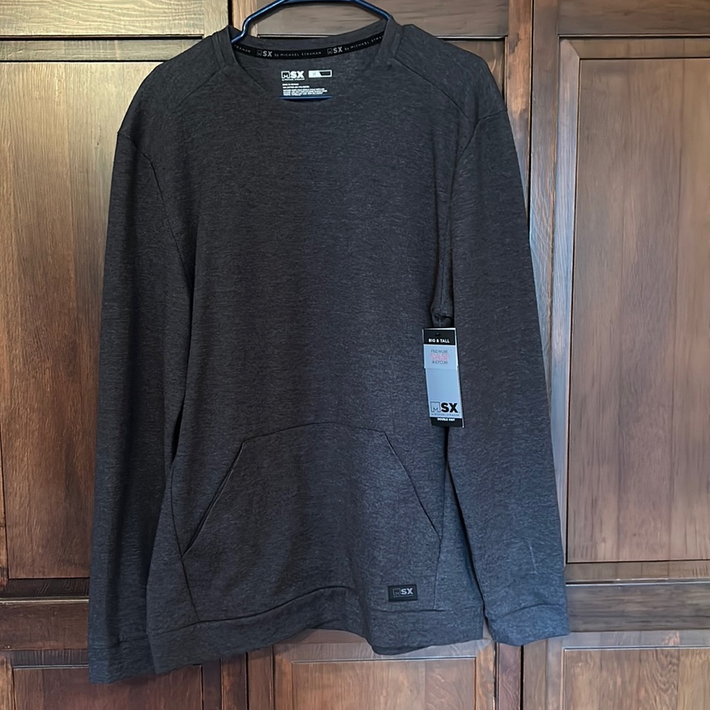 Large Tall, Men’s Michael Strahan sweatshirt